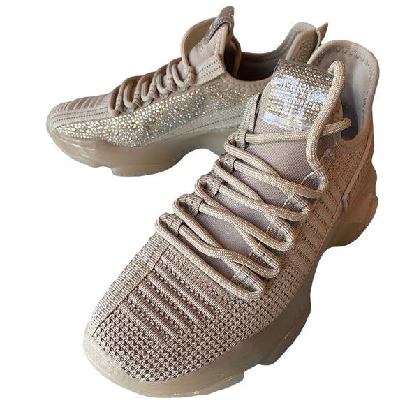 Steve Madden maxima blush multi tennis shoes size 6.5 womens almost new in box - Picture 2 of 8